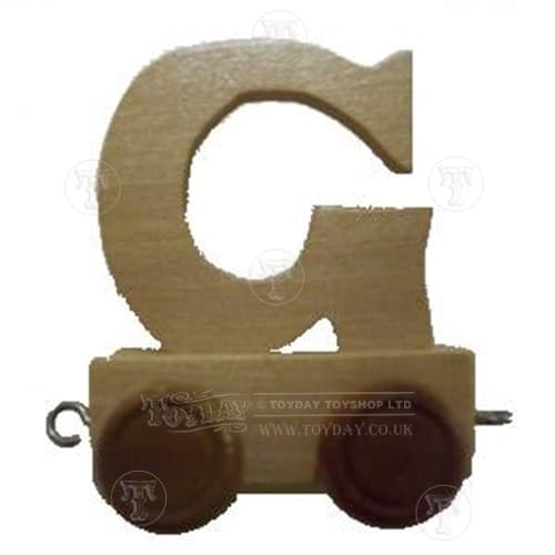 Wooden Train Letter G