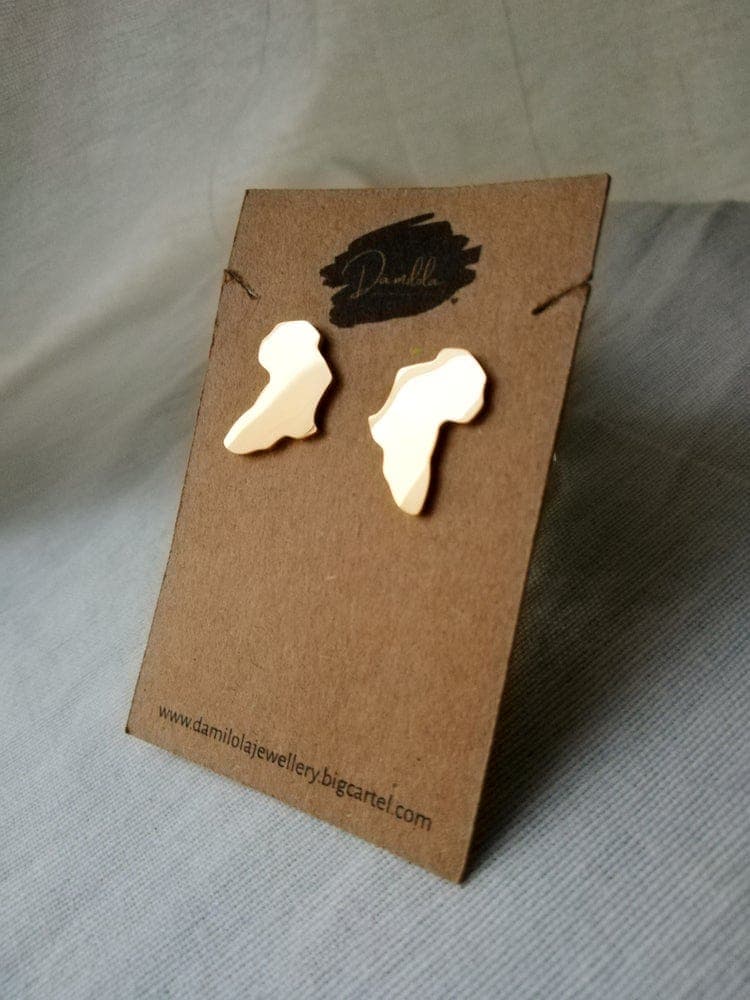 Lẹwa' earrings - Gold/Silver Gold