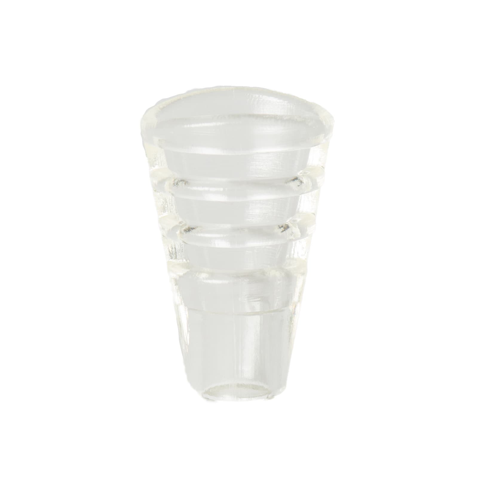Hide-a-mic for Sanken COS11, single piece, T-shirt-holder, Transparent
