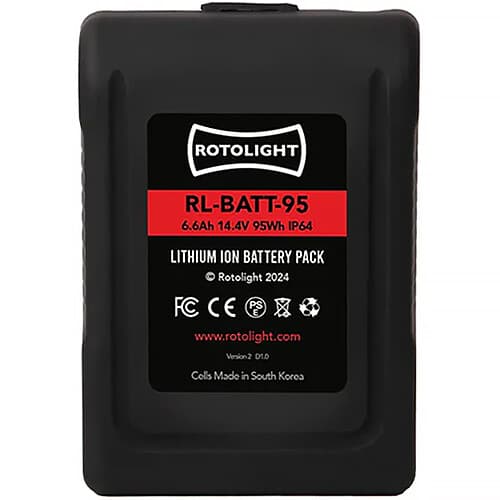 Rotolight 95 Wh IP64 V-Mount Battery
