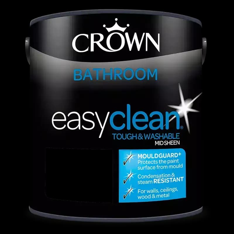 Crown Easyclean Bathroom Emulsion, Linen Cupboard 2.5L
