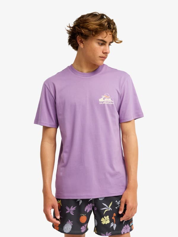 One Piece Merry - Men Purple Short Sleeve T-Shirt