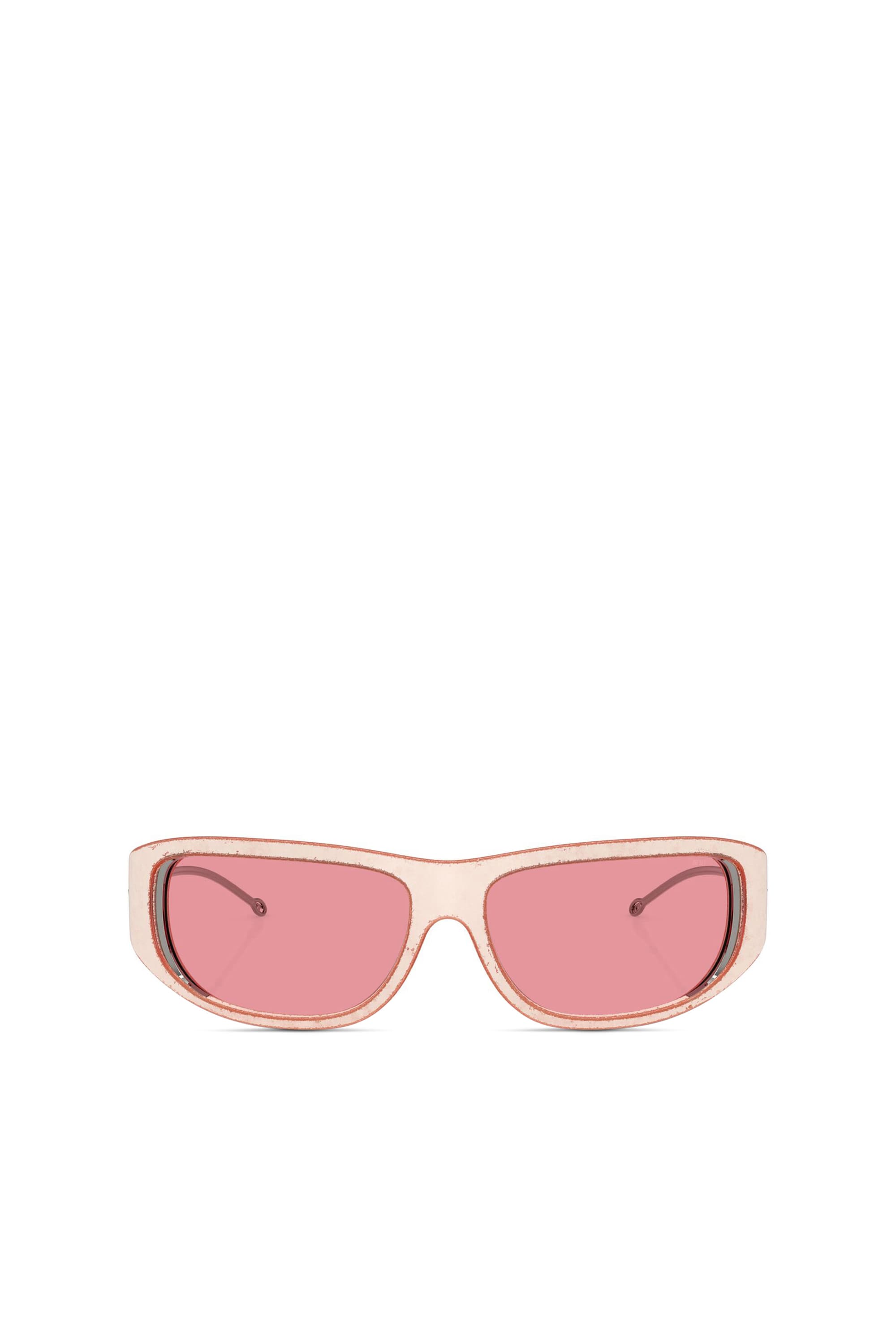 Diesel - Wraparound style sunglasses - Sunglasses - Unisex - Pink
