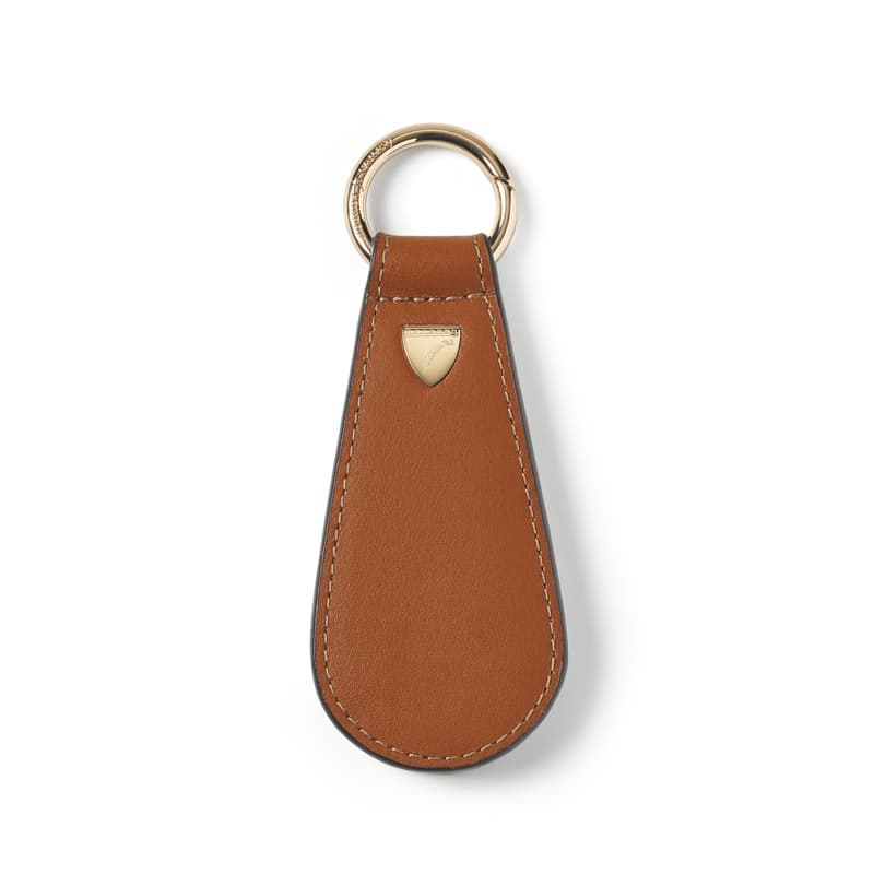 Aspinal of London Magnetic Hat Clip in Smooth Tan