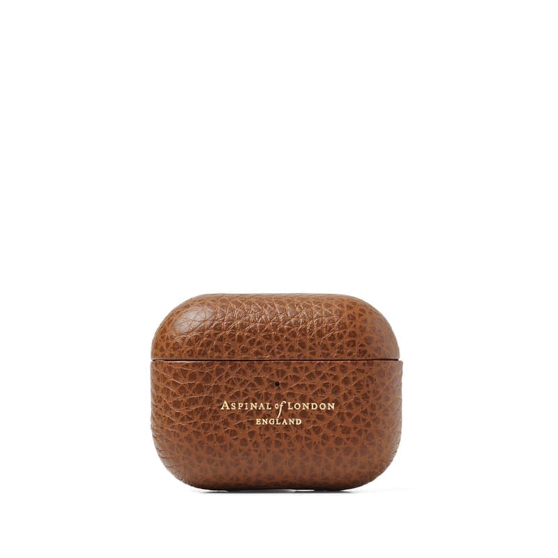 Aspinal of London AirPods Pro 3 Case in Tan Pebble