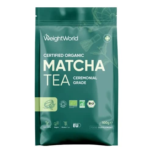 Japanese Matcha Green Tea Powder 100g 100% Organic WeightWorld