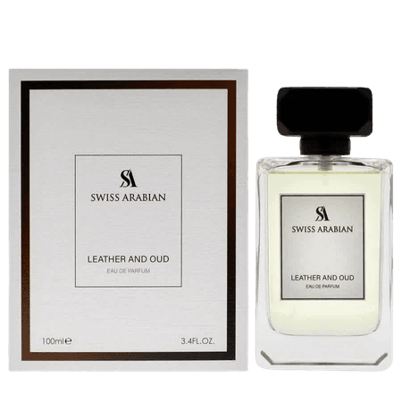 Swiss Arabian Leather and Oud Unisex Eau De Parfum - 100 ml
