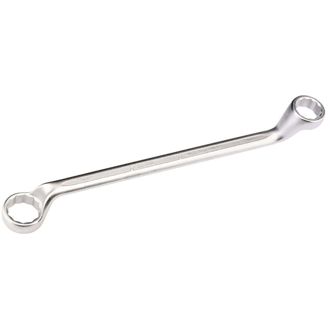 Deep Crank Imperial Ring Spanner - Blue 1.1/16 x 1.1/4"