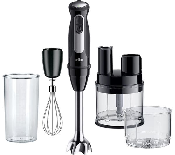BRAUN MultiQuick 5 Pro MQ55755M Hand Blender - Black