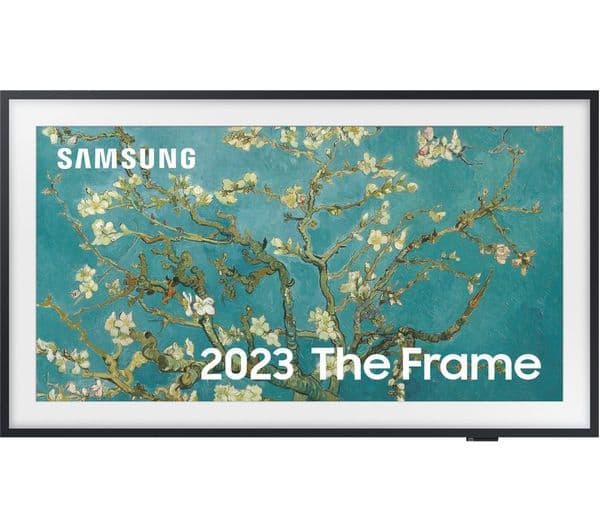 SAMSUNG The Frame Art Mode QE32LS03CBUXXU 32" Smart Full HD HDR QLED TV with Bixby & Alexa