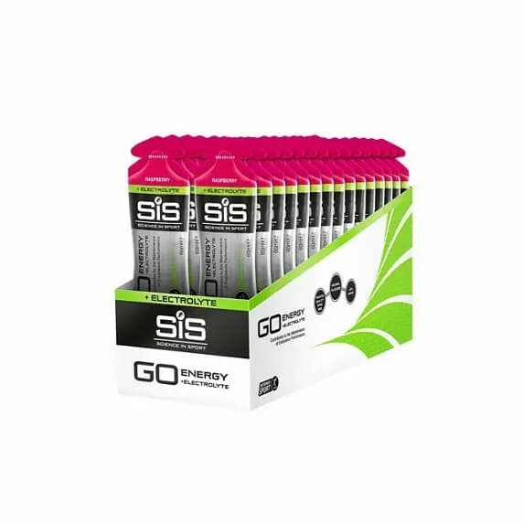 Energy gels Science in Sport Go + Electrolyte - Rose framboise - 60 ml