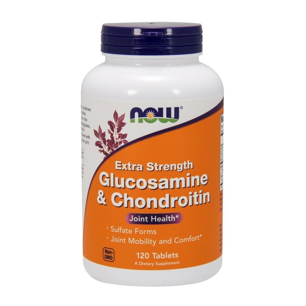NOW Foods Glucosamine & Chondroitin Extra Strength, 120 tabs