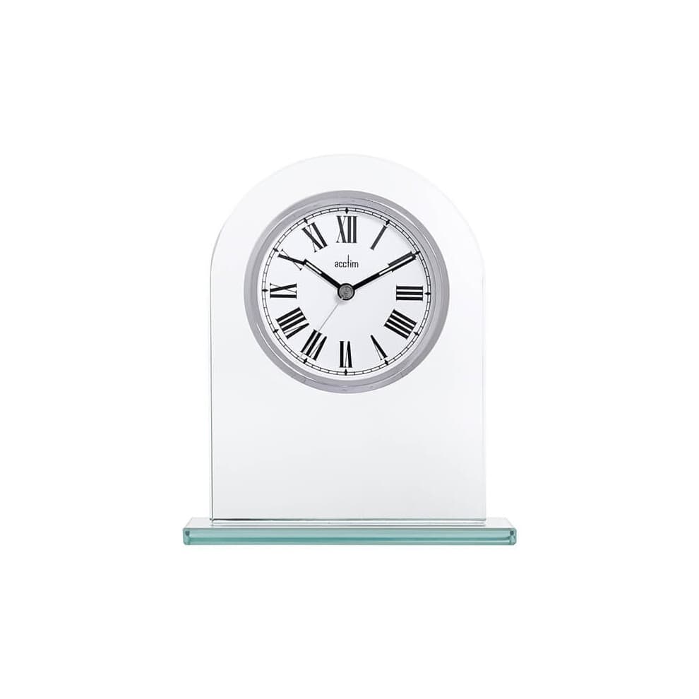 Acctim Adelaide Mantel Clock Silver