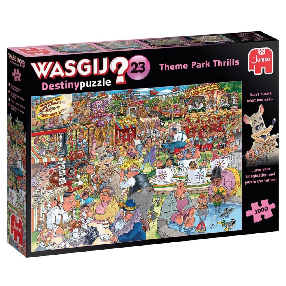 Wasgij Destiny 23 Theme Park Thrills Jigsaw Puzzle (1000 Pieces) (1000 Pieces)