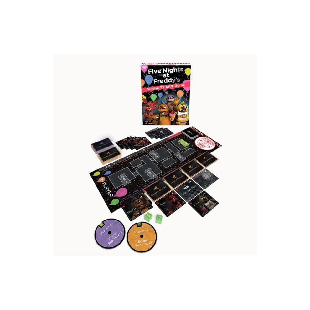 Funko FNK51761 Five Nights at Freddys Survive Til 6AM Board Game