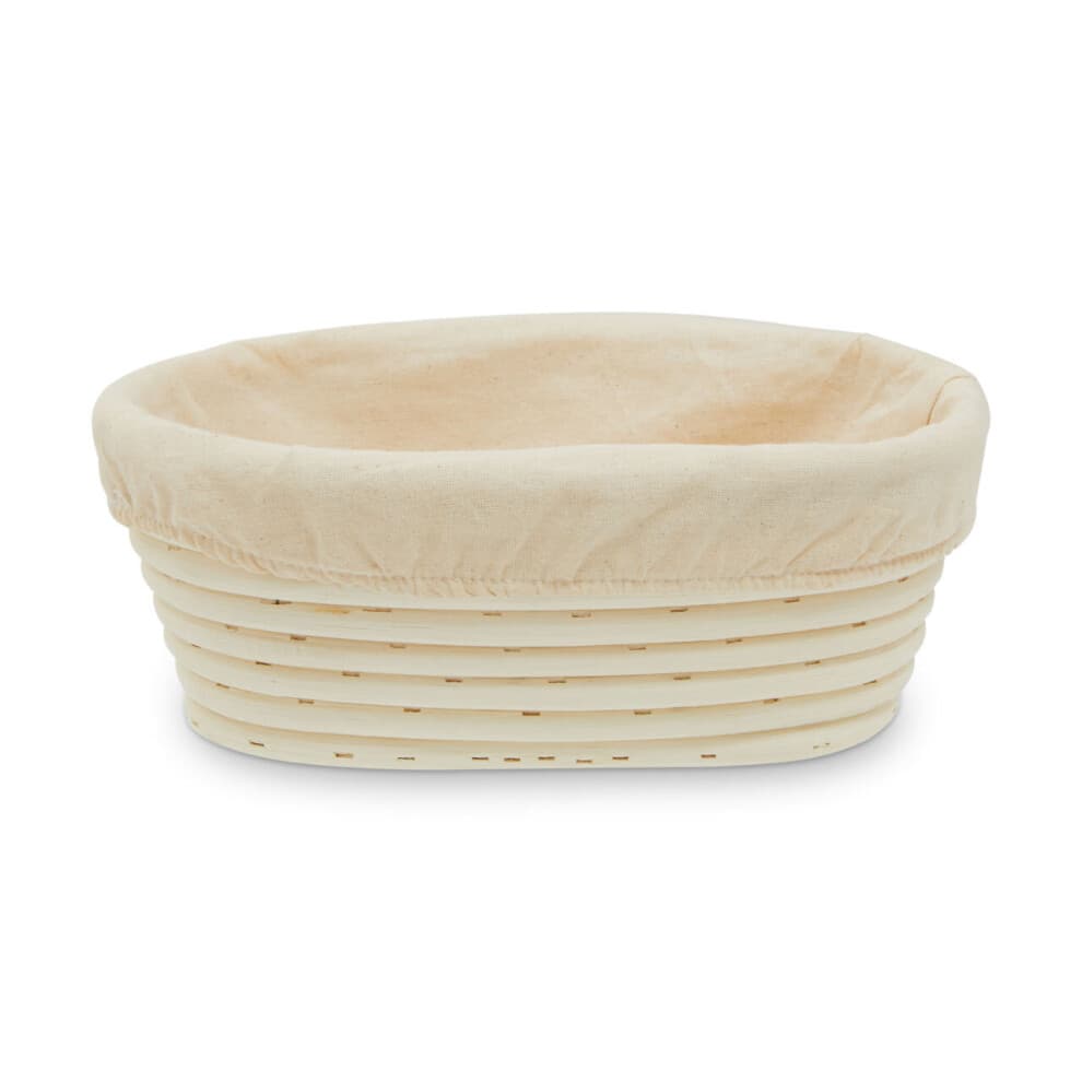 Bread Proofing Basket, Sourdough Proving Basket With Cloth Liner, Banneton For Sourdough Starter Kit