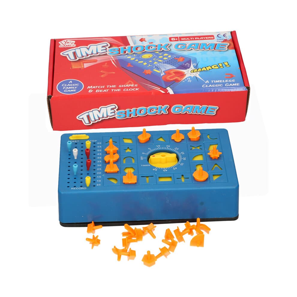 TIME SHOCK Perfection Beat the Clock Game Kids Family Toy Classic Gift