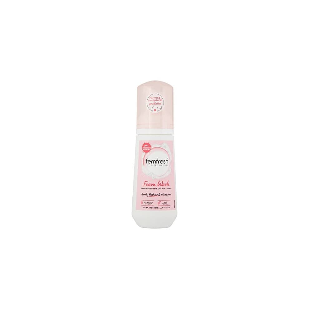 Femfresh Nourish Moisturisation & Comfort Daily Intimate Foam Wash ”“ Gentle Feminine Hygiene Shower Foam with Shea Butter & Oat Milk Extracts