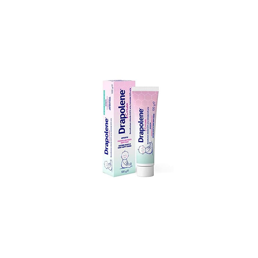 Drapolene Cream 100g Tube | Prevents and Treats Nappy Rash | Soothes and Protects Baby's Bottom from Newborn Onwards