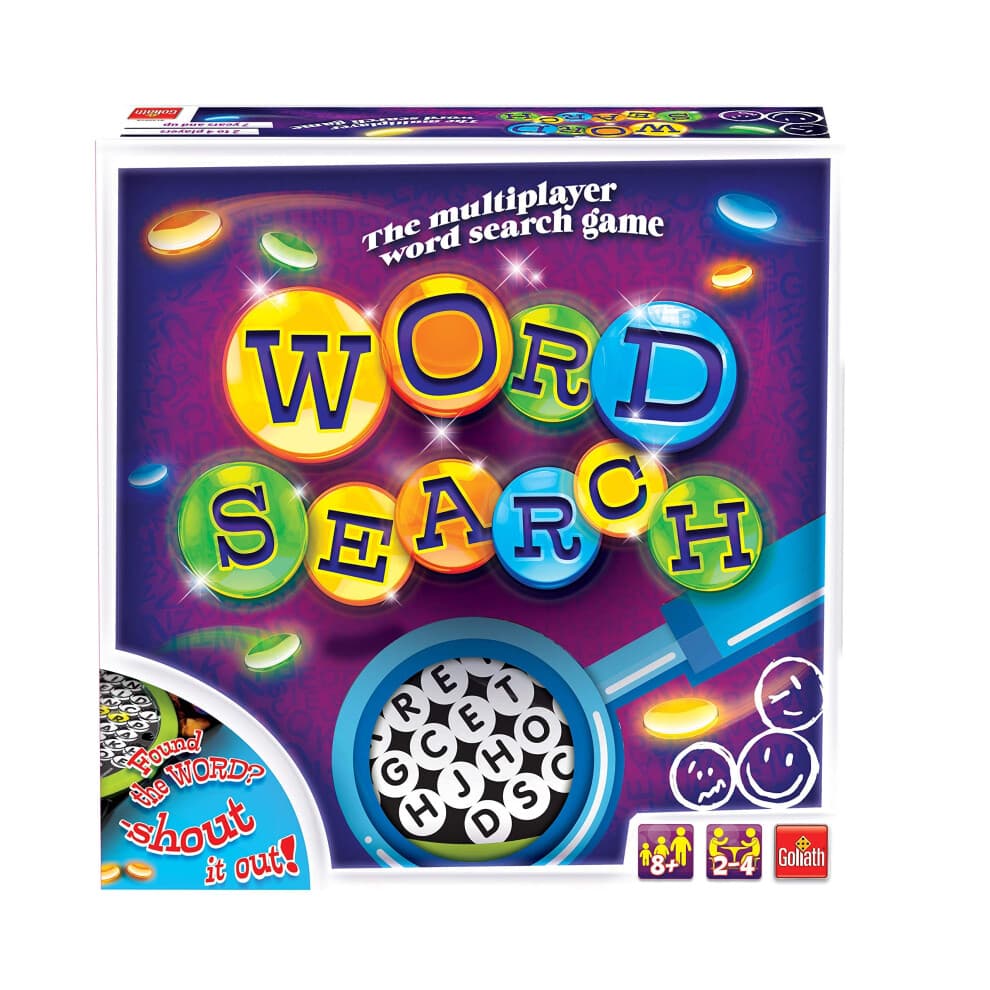 Wordsearch: The Ultimate Multiplayer Wordsearch Game | Fun Word Puzzle Game for All The Family | For 1-4 Players | Ages 8+