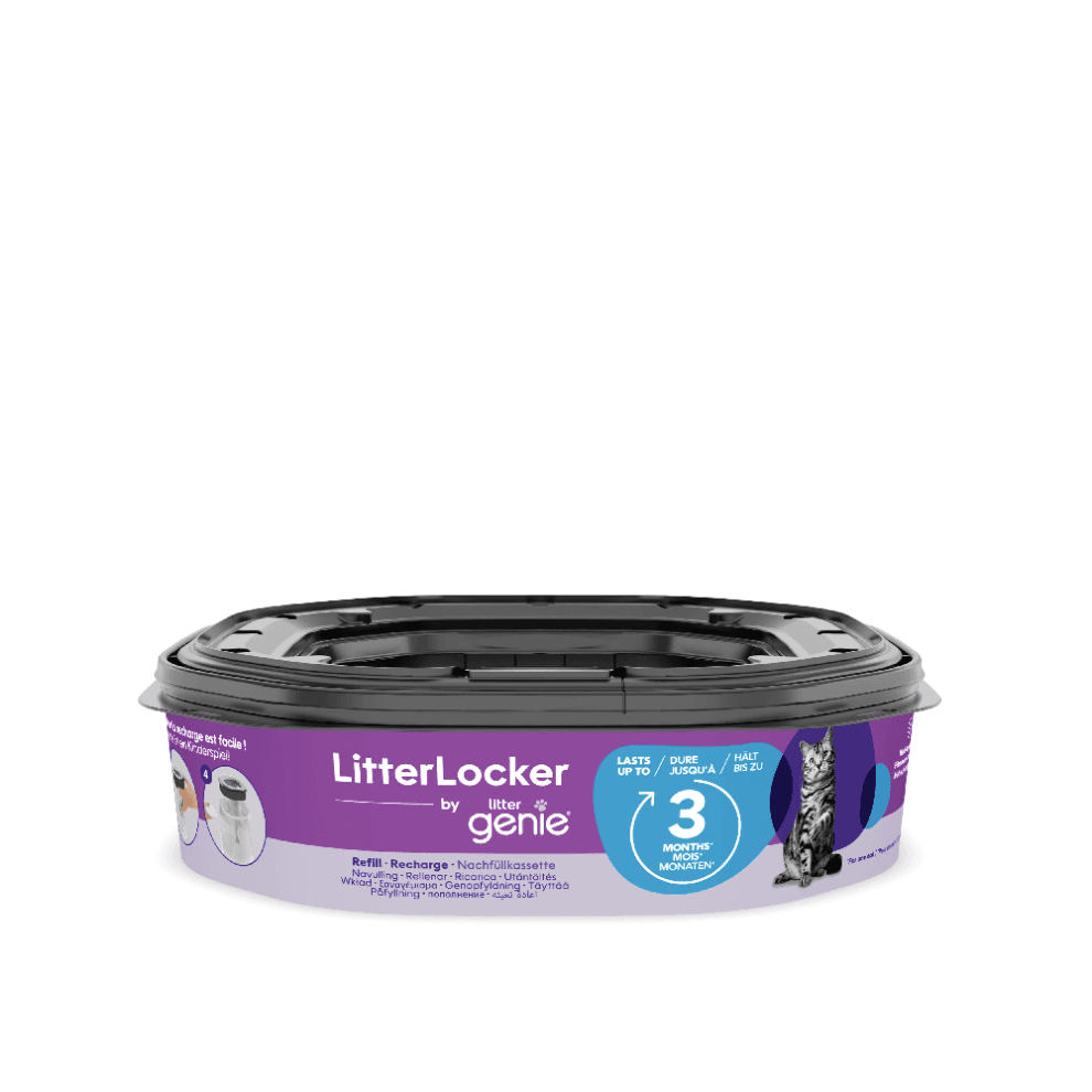 LitterLocker by Litter Genie Octagonal Refill - Odour Control for 3 Months (1 Cat)