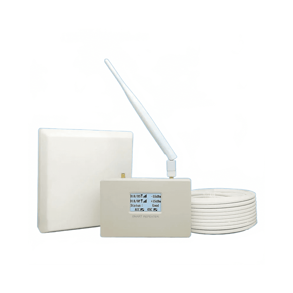 4G LTE Signal Booster 1800MHz B3 for TIM, Claro, Vivo, Oi, Nextel - GSM Repeater with 2G/4G Amplification & App Monitoring
