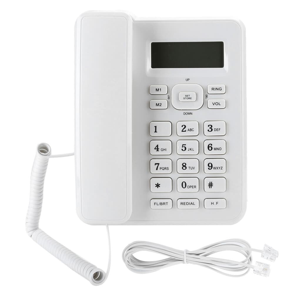 Corded Phone with Caller ID Display,FSK/DTMF Dual System Automatic Identification Landline Phone, Good Quality, Good Quality, Good Quality, Durable