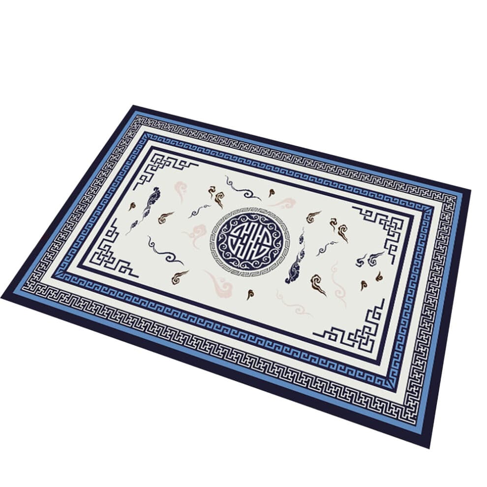Anti-Slip Mahjong Mat, Crystal Velvet Fabric, Noise Reduction, Foldable And Portable For Mahjong, Poker, Card Games, Slip-Resistant, Durable, Indoor O