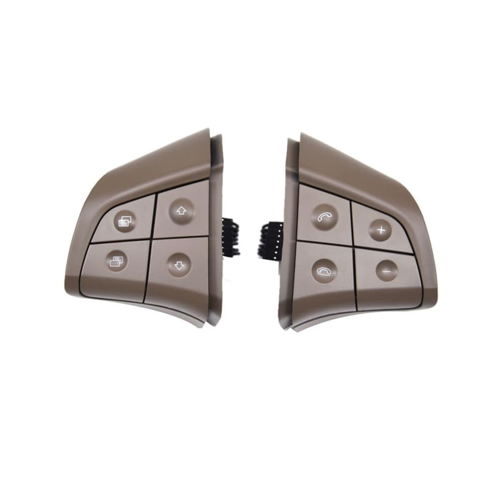 Car Steering Wheel Button Assembly Multifunction for ML B R Class W164 W245 W251 Brown