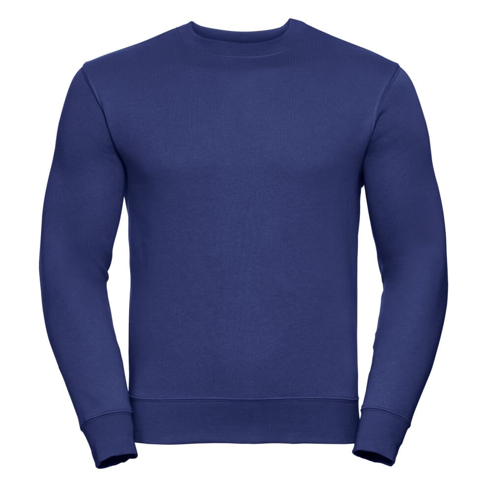 (XL, Bright Royal) Russell Mens Authentic Sweatshirt (Slimmer Cut)