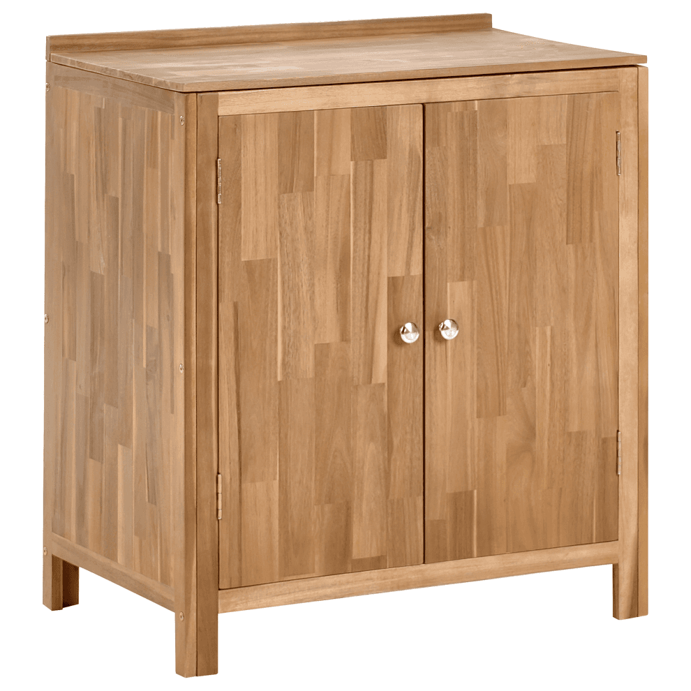 Outdoor Kitchen Cabinet VENOSA Brown Acacia Wood