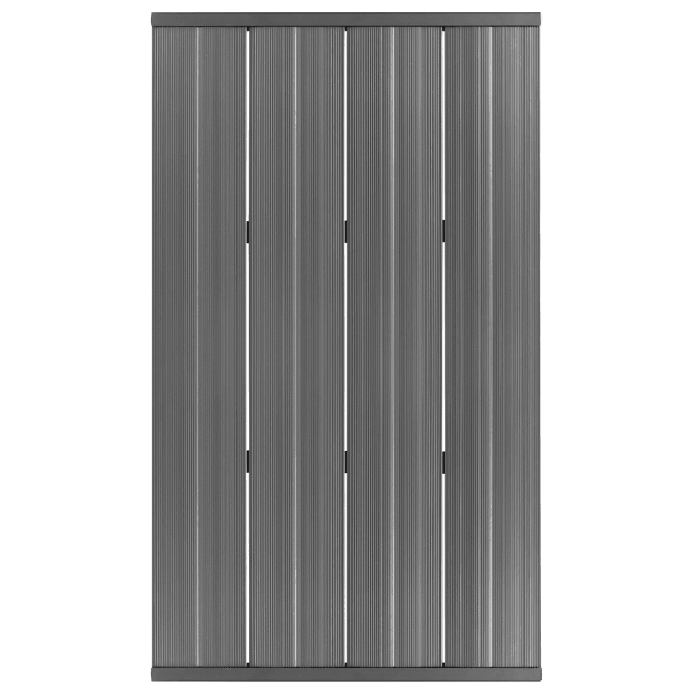 Outdoor Shower Floor SILLUSTANI Black