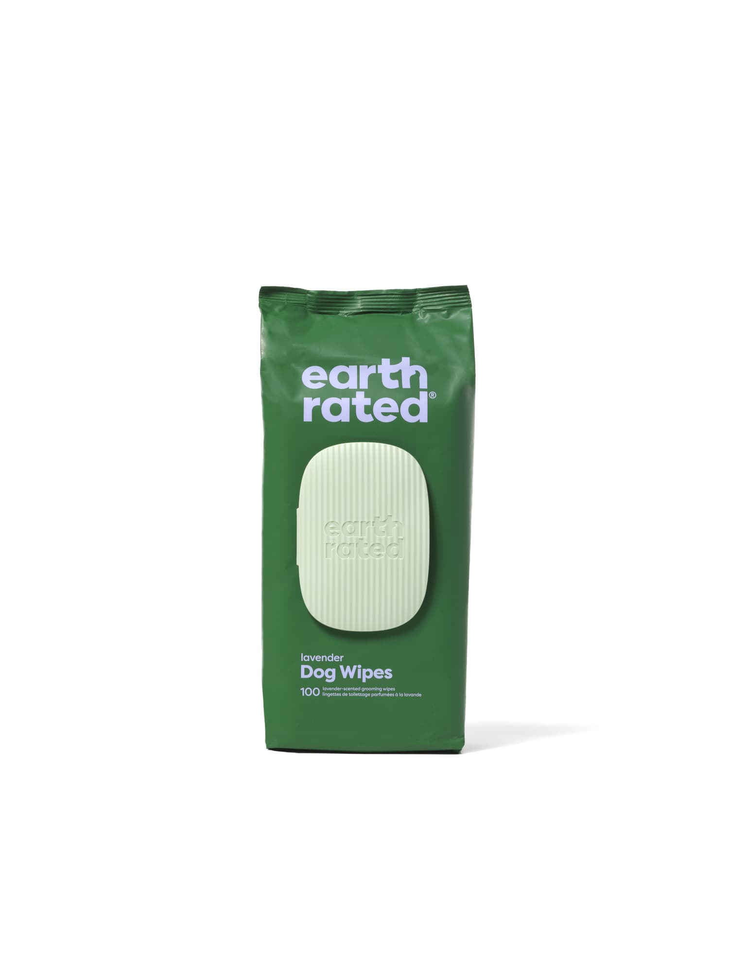Earth Rated Pet Grooming 100 Dog Wipes Lavender Scented