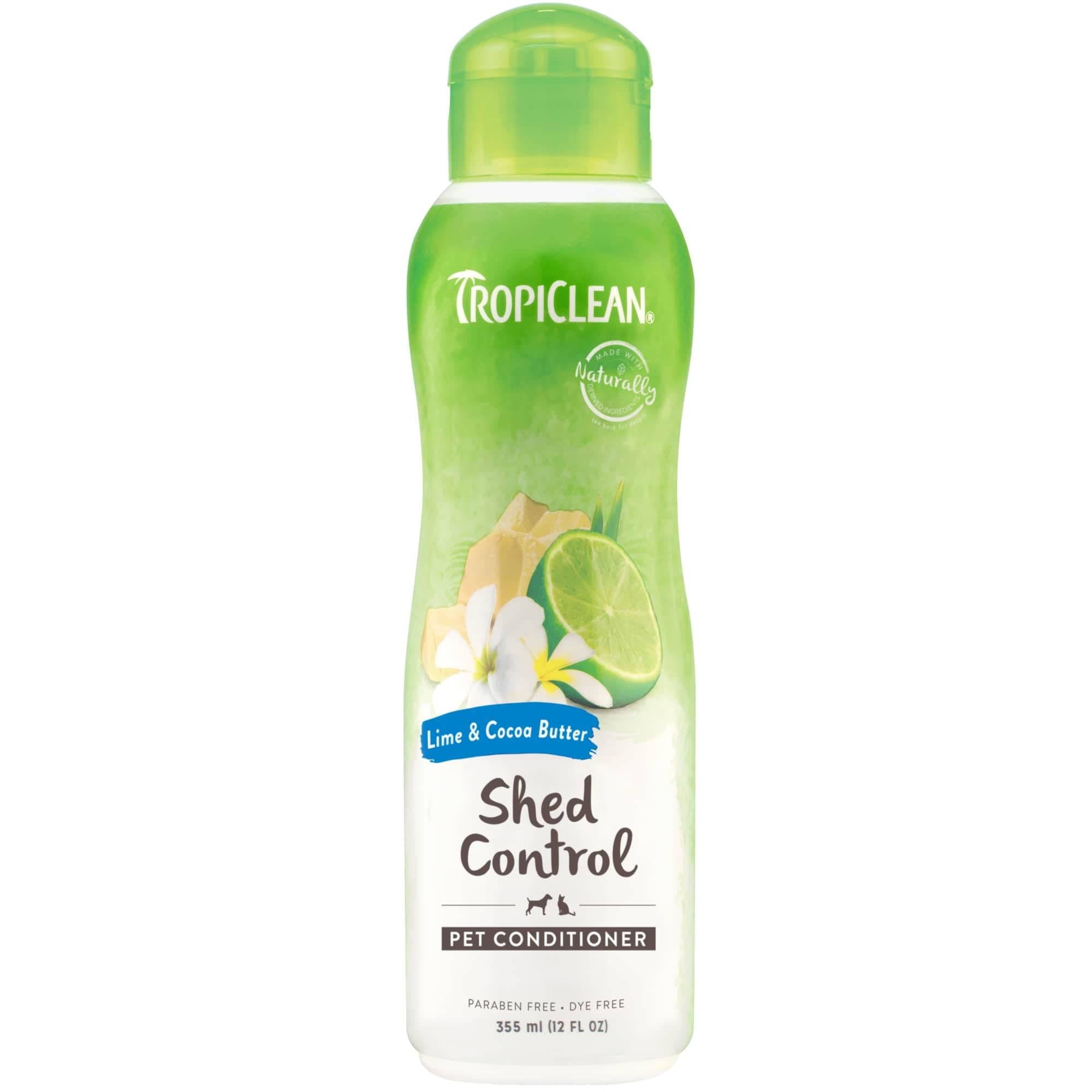TropiClean Lime and Cocoa Butter Conditioner for Dogs and Cats 355ml