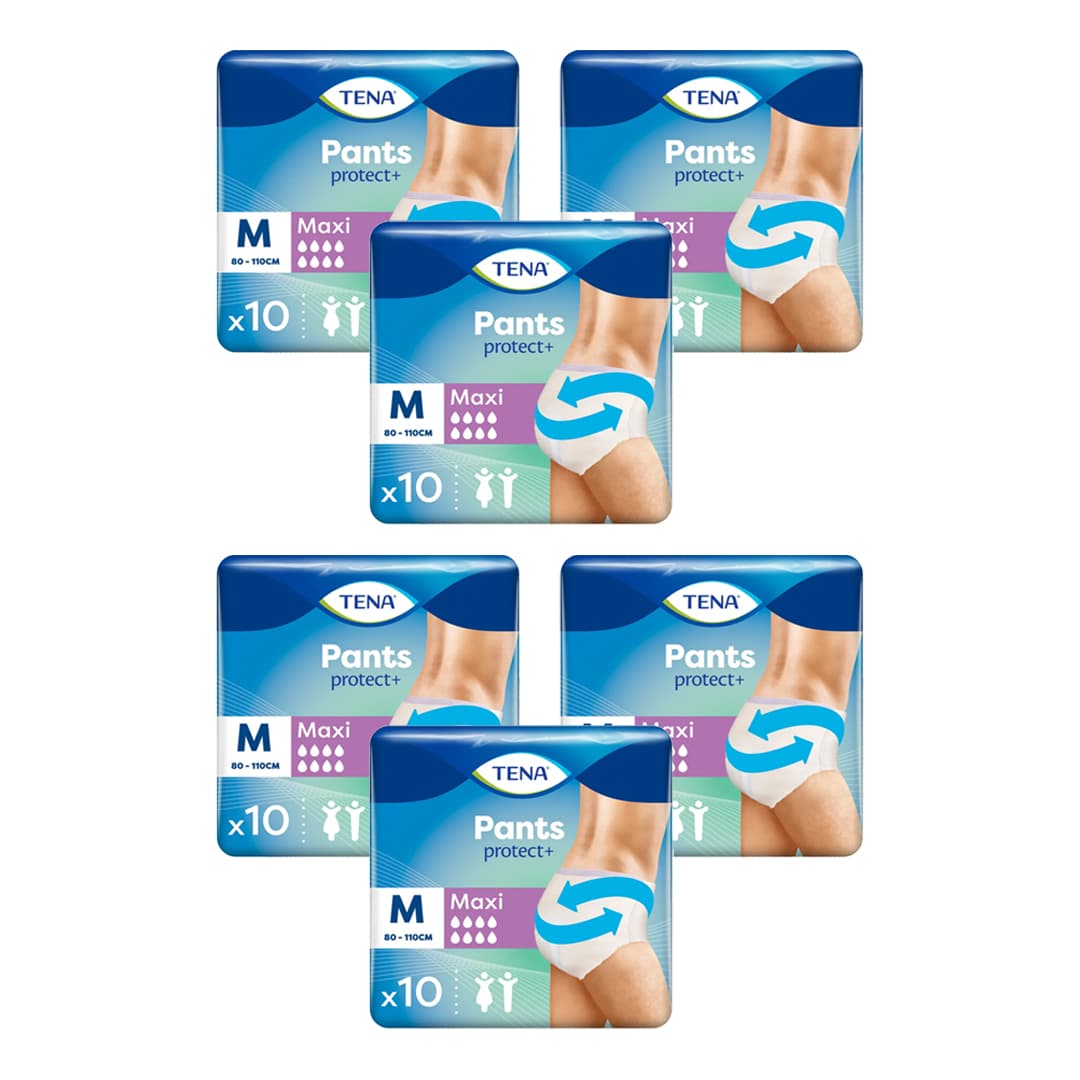 TENA Incontinence Pants Maxi Medium Size 10 Pack