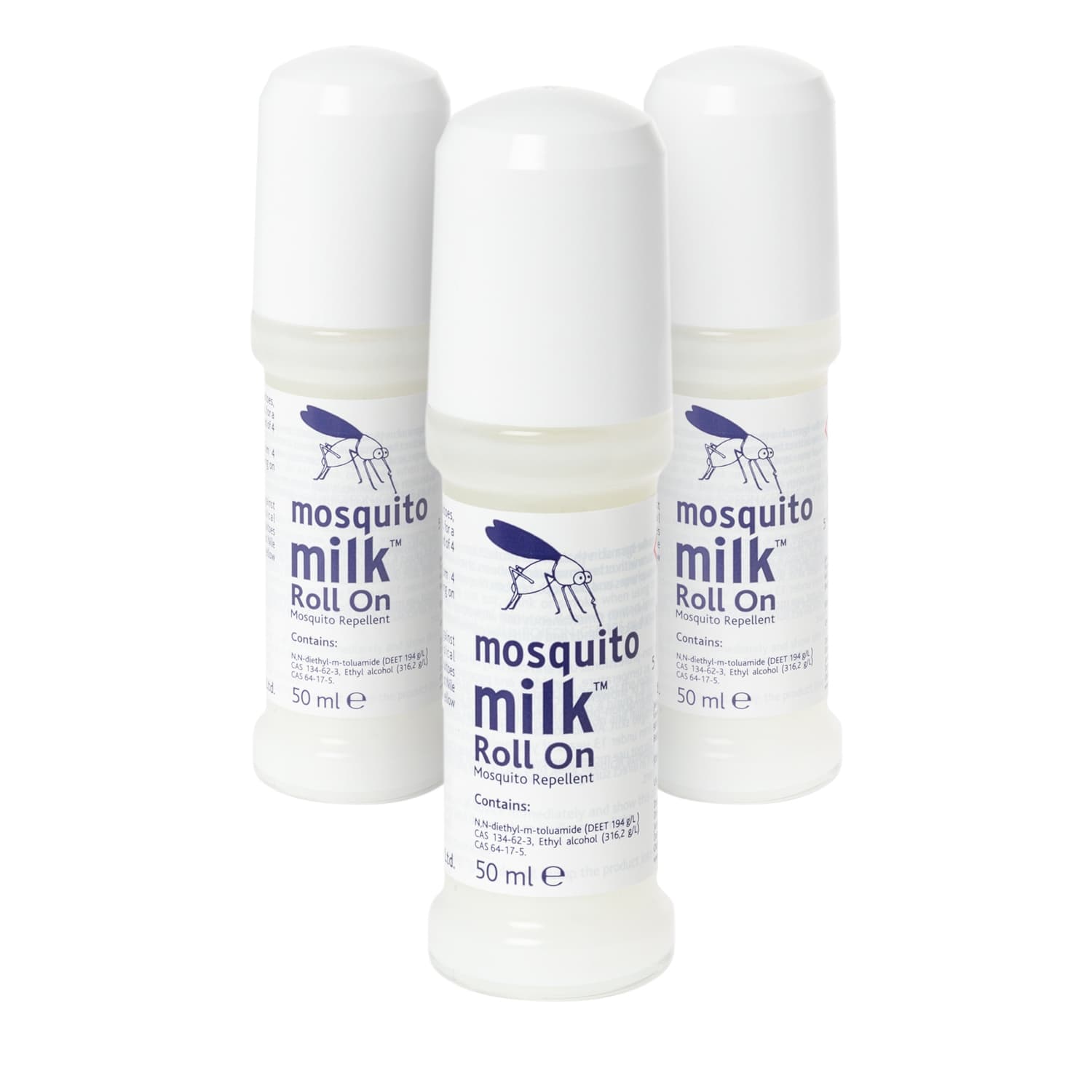 Mosquito Milk 20% DEET Tropical Strength Insect Repellent Roll-on 50ml