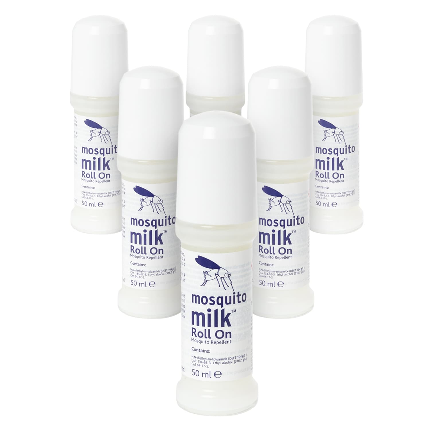 Mosquito Milk 20% DEET Tropical Strength Insect Repellent Roll-on 50ml