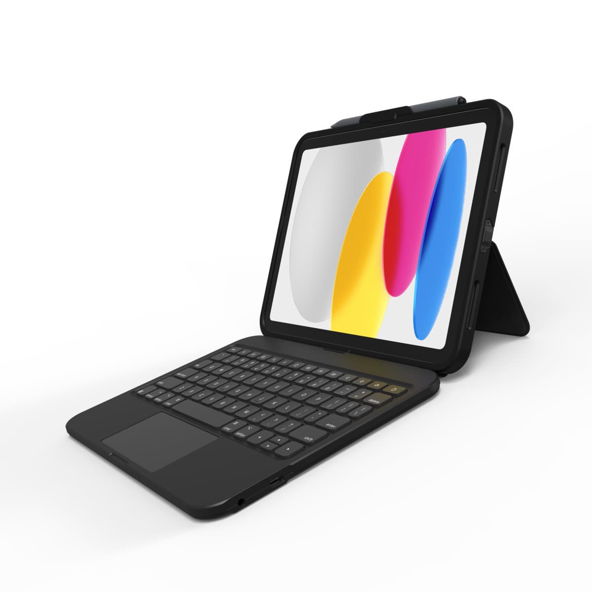 ZAGG Tough Keys Keyboard Case Bundle for Apple iPad Air 11" (M4/M3/M2) Black