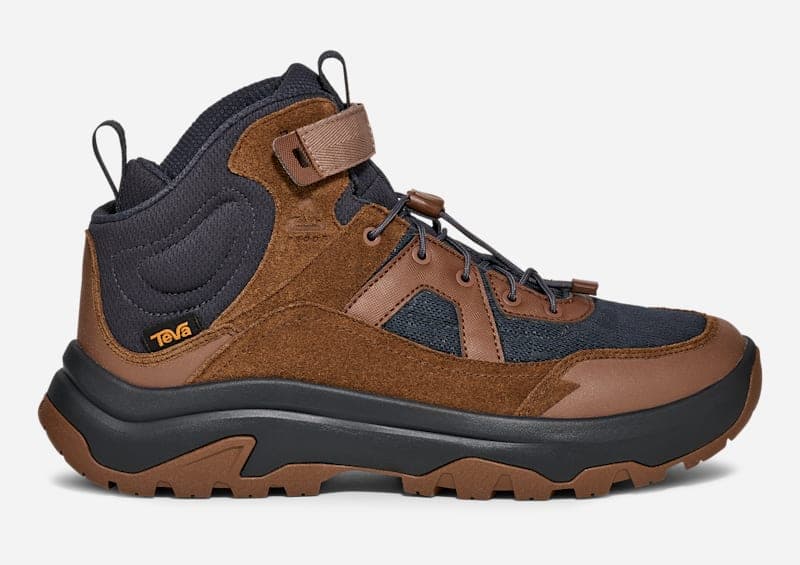 Men's TEVA Hurricane Daybreaker Mid Hiking Boots in Phantom/Bison, Size 12