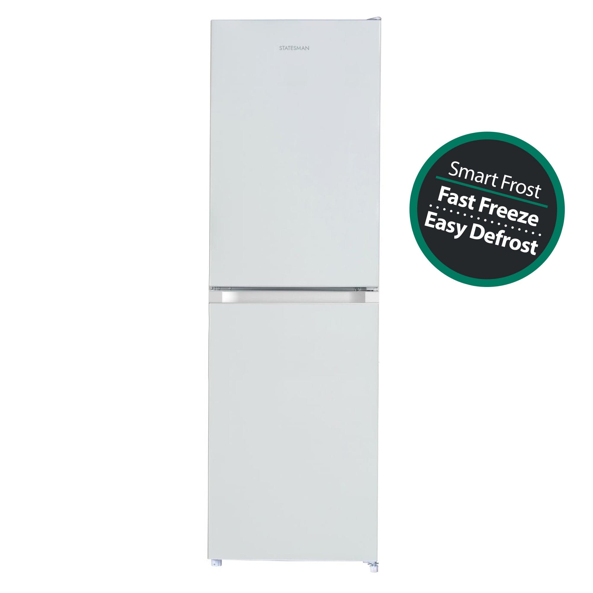 175cm High 50/50 Low Frost Fridge Freezer White