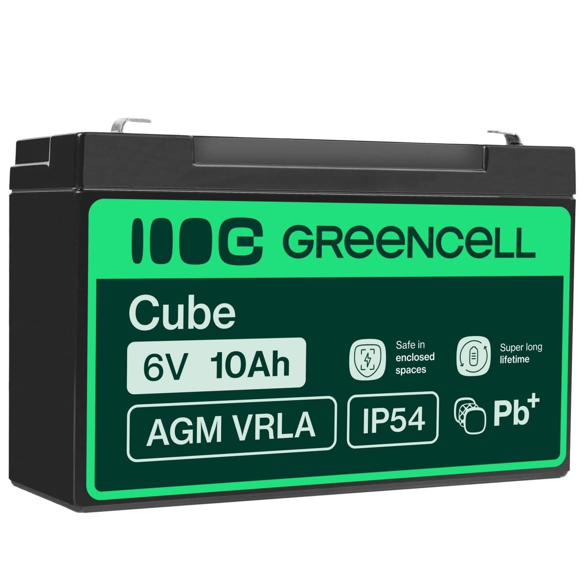 Green Cell AGM16 UPS battery Sealed Lead Acid (VRLA) 6 V 10 Ah AGM16