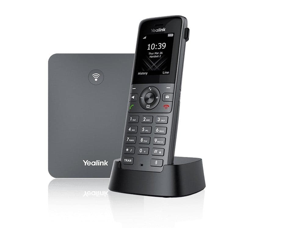 Yealink W73P Wireless IP Mobile Phone Grey 1.8 Inch Display 100 W73P