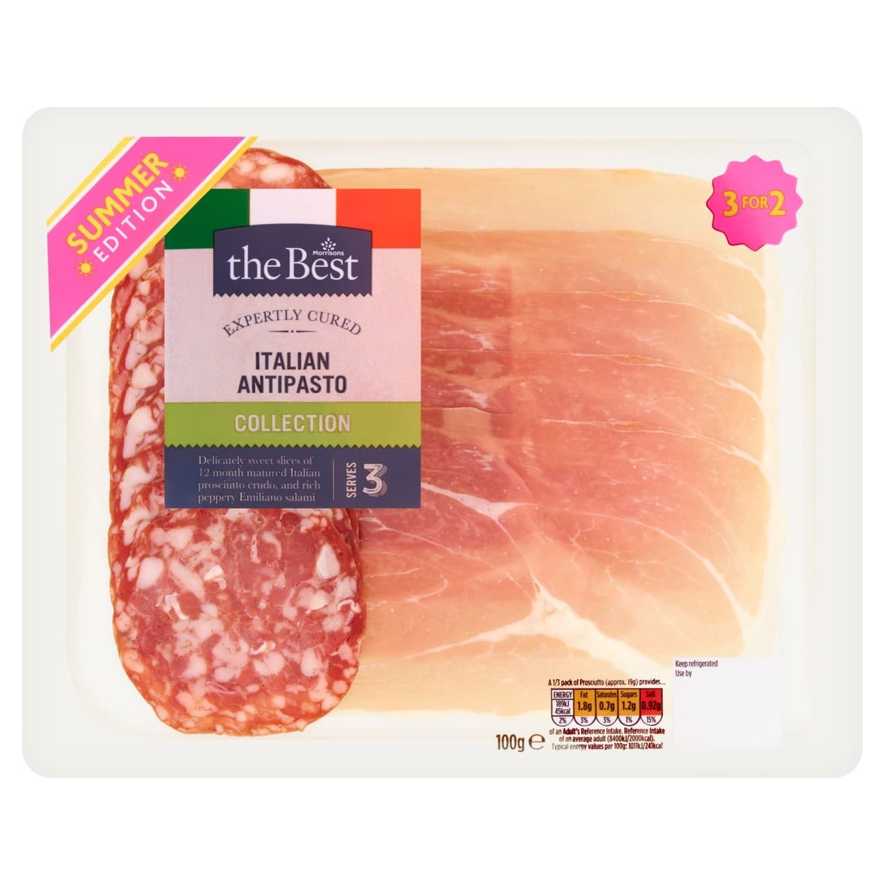 Morrisons The Best Italian Antipasto Selection 100g