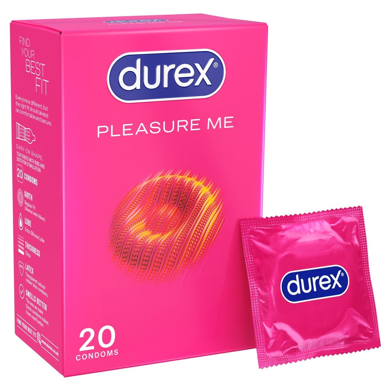 Durex Pleasure Me Condoms