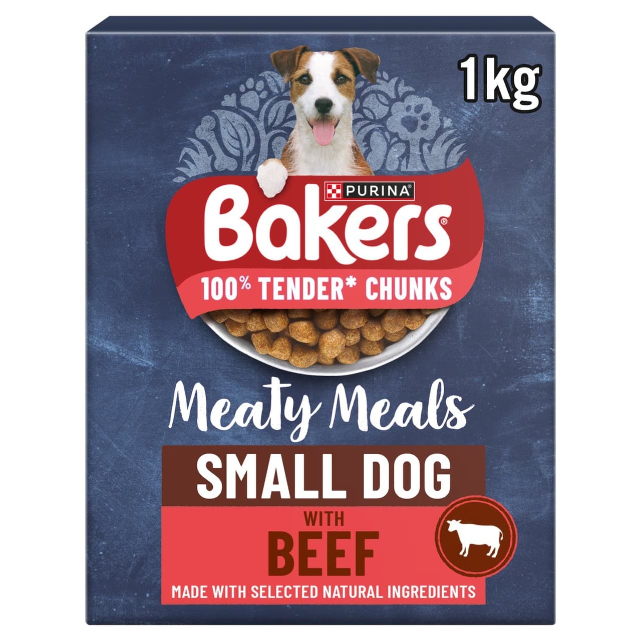 Bakers Meaty Meals Small Dog Beef Dry Dog Food