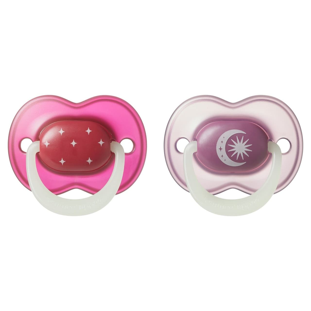 Tommie Tippee 2x 18-36m Night Sil Soother Asst1