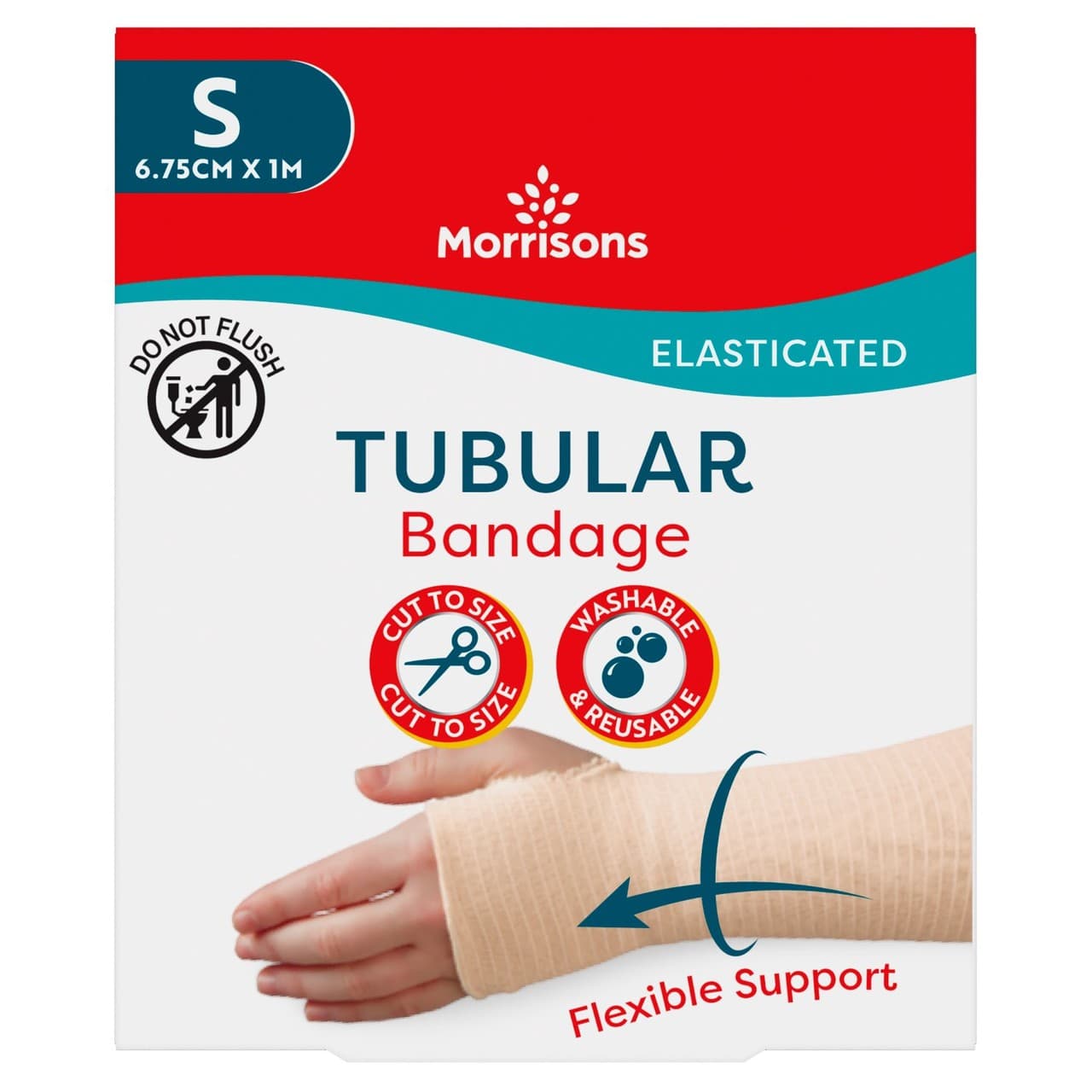 Morrisons Elastic Tubular Bandage