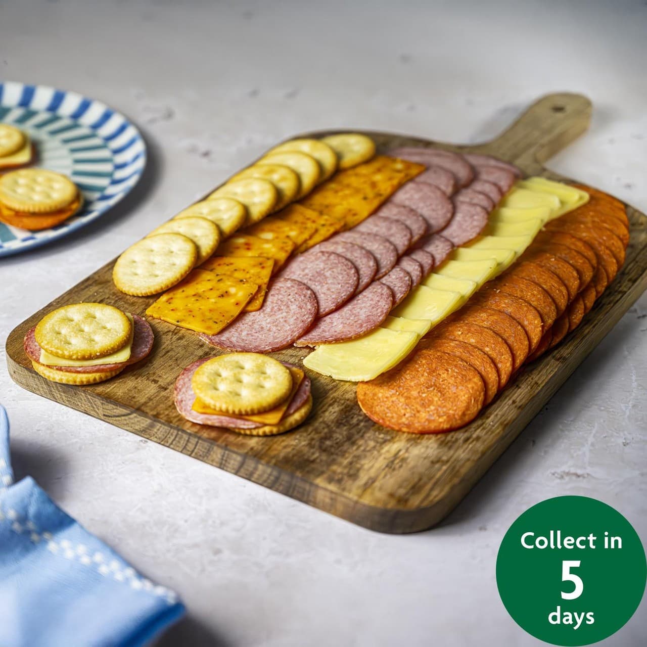 Continental Meat & Cheese Party Platter (80 Pieces) FTO