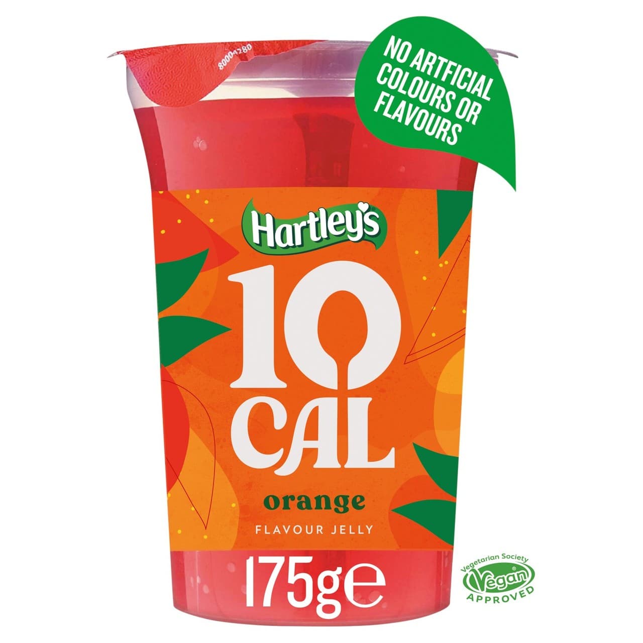 Hartley's 10 Cal Jelly Orange