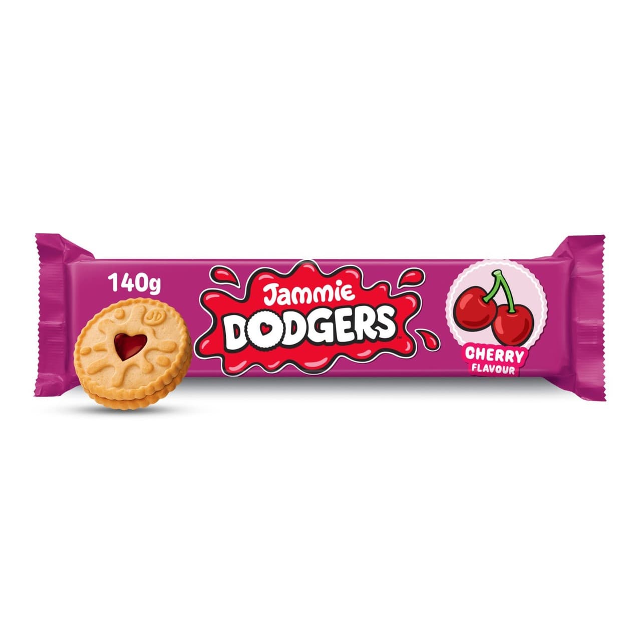 Jammie Dodgers Cherry Flavour 140g